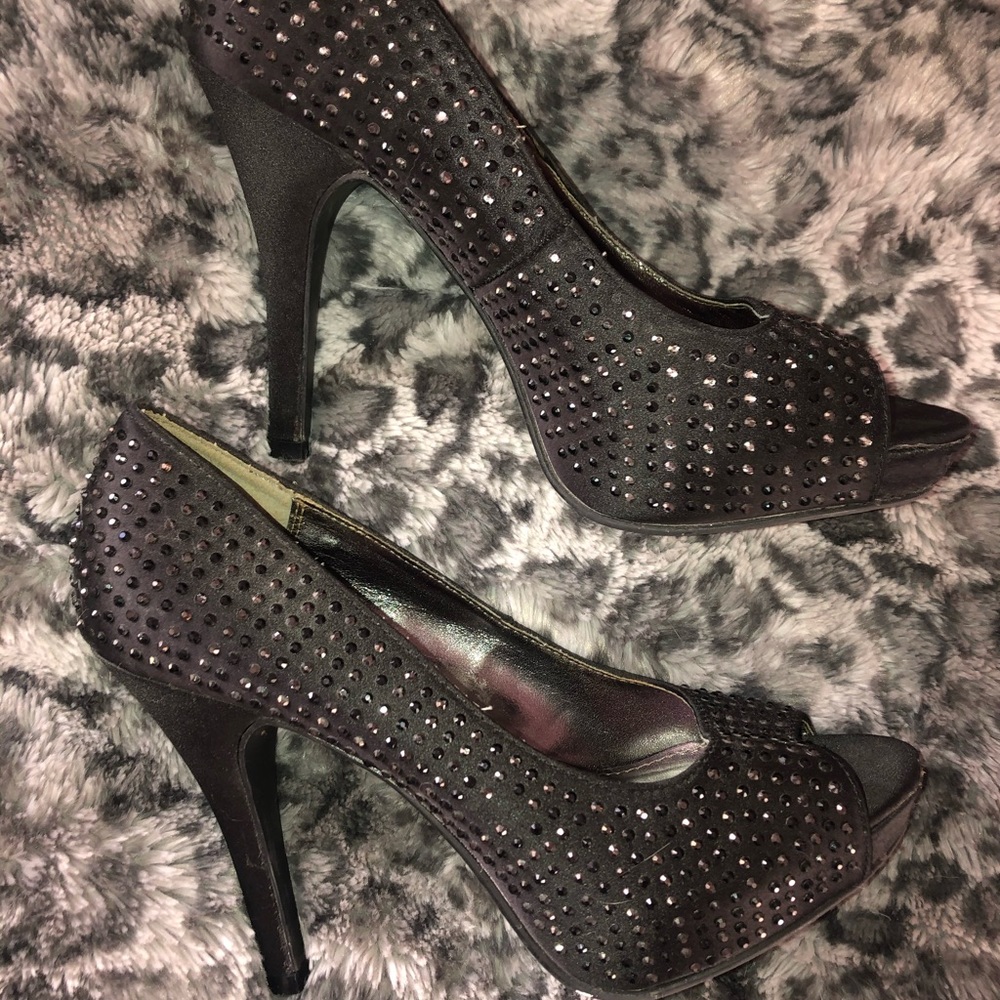Rampage black heels
